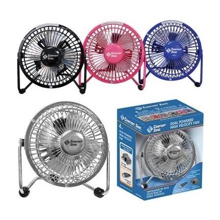 Comfort Zone Fan High Velocity 4in CZHV4